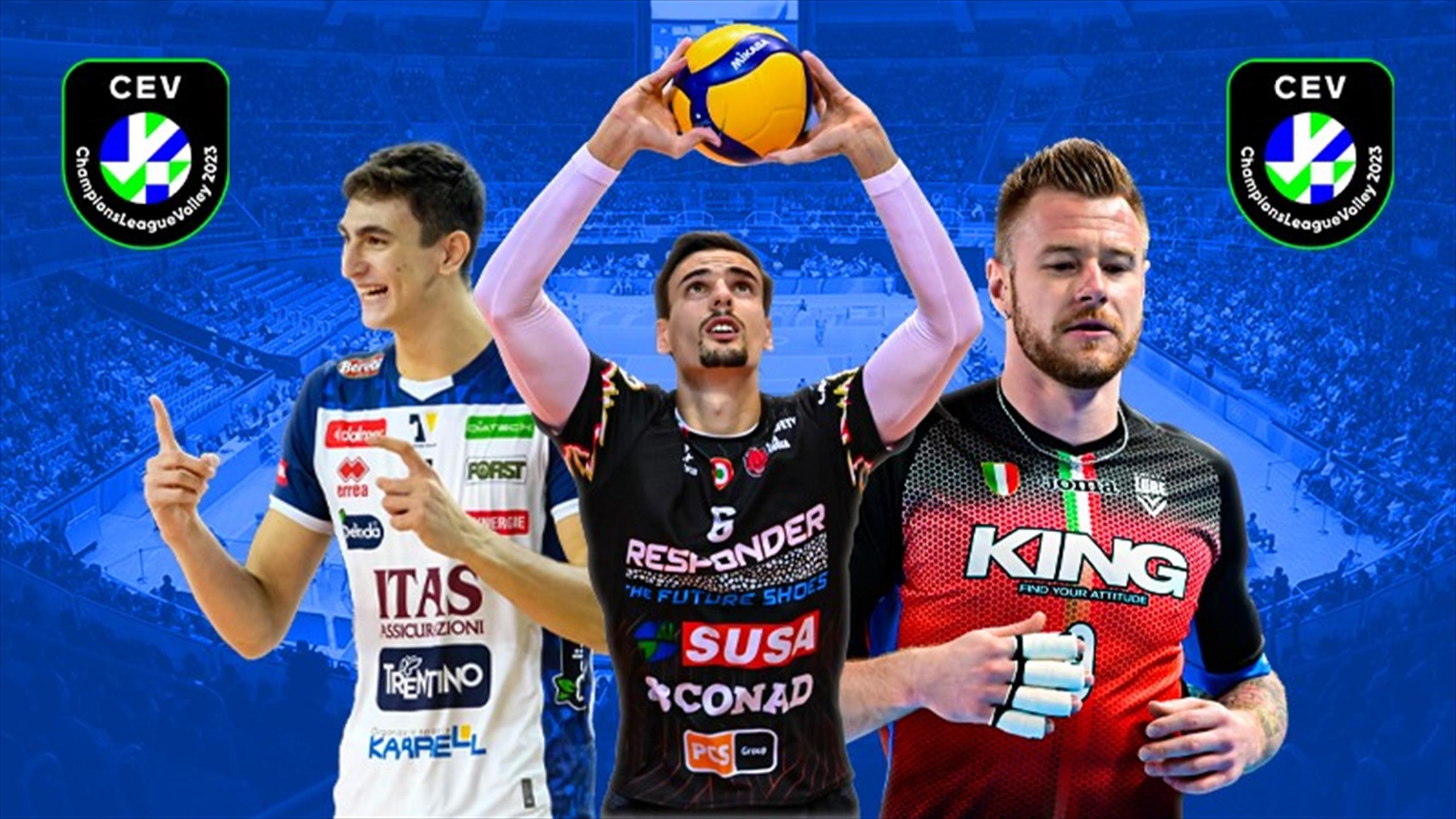 🏐 Civitanova, Perugia e Trentino: i pronostici di Eurosport