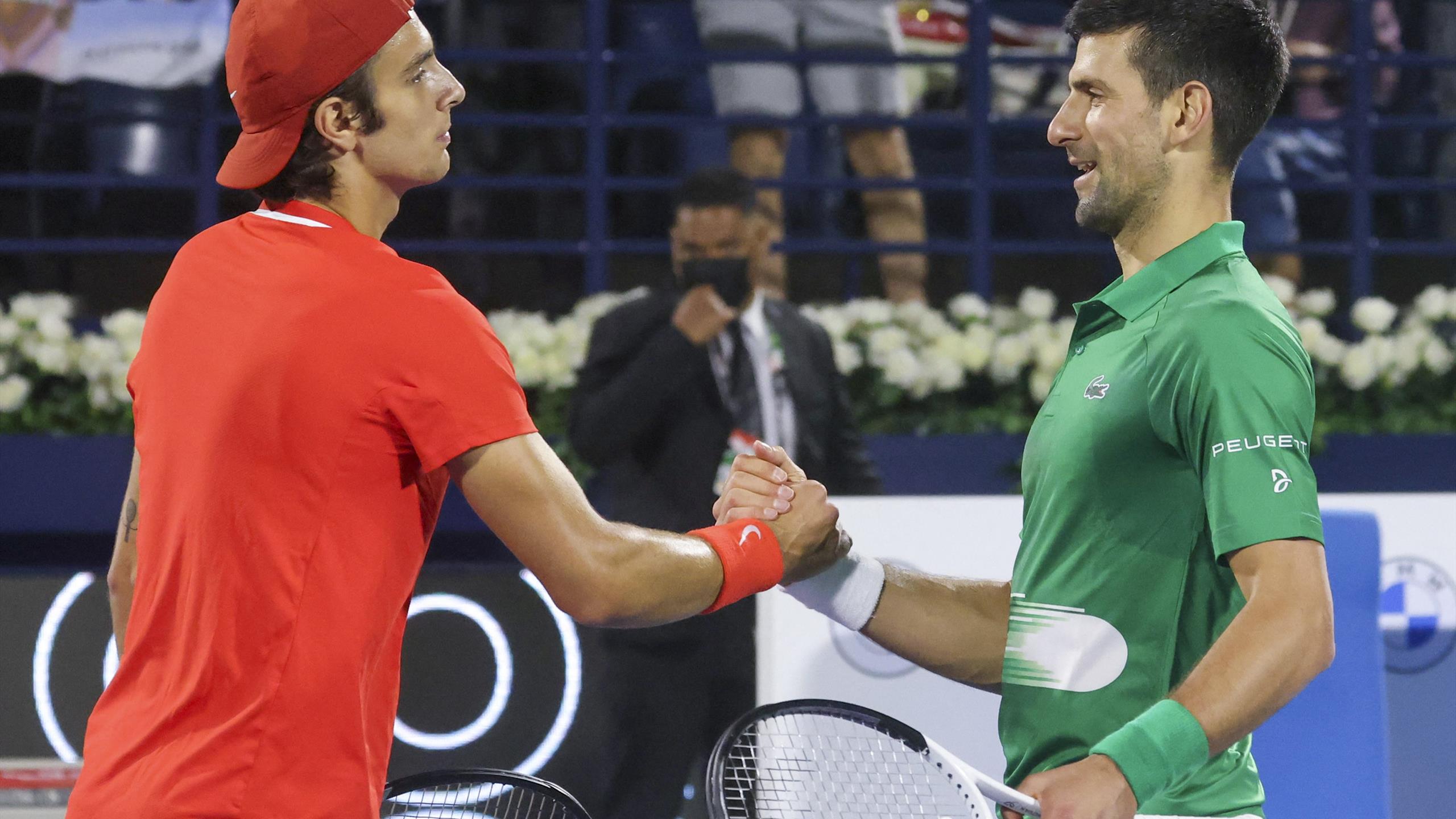 Djokovic incorona Musetti: "Ha un brillante futuro davanti a sè"