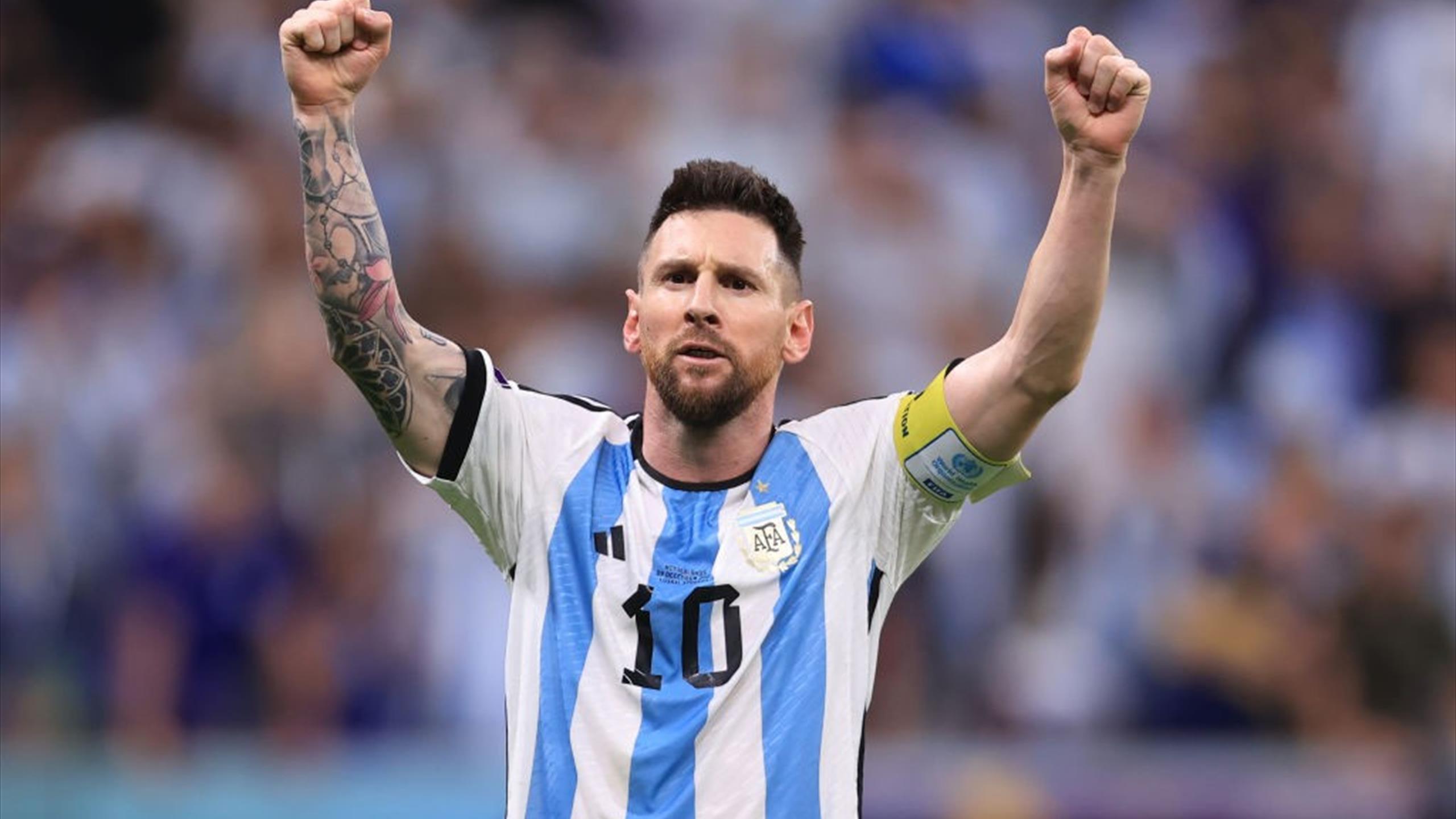 Messi, e sono 10: il miglior marcatore dell'Argentina con Batistuta