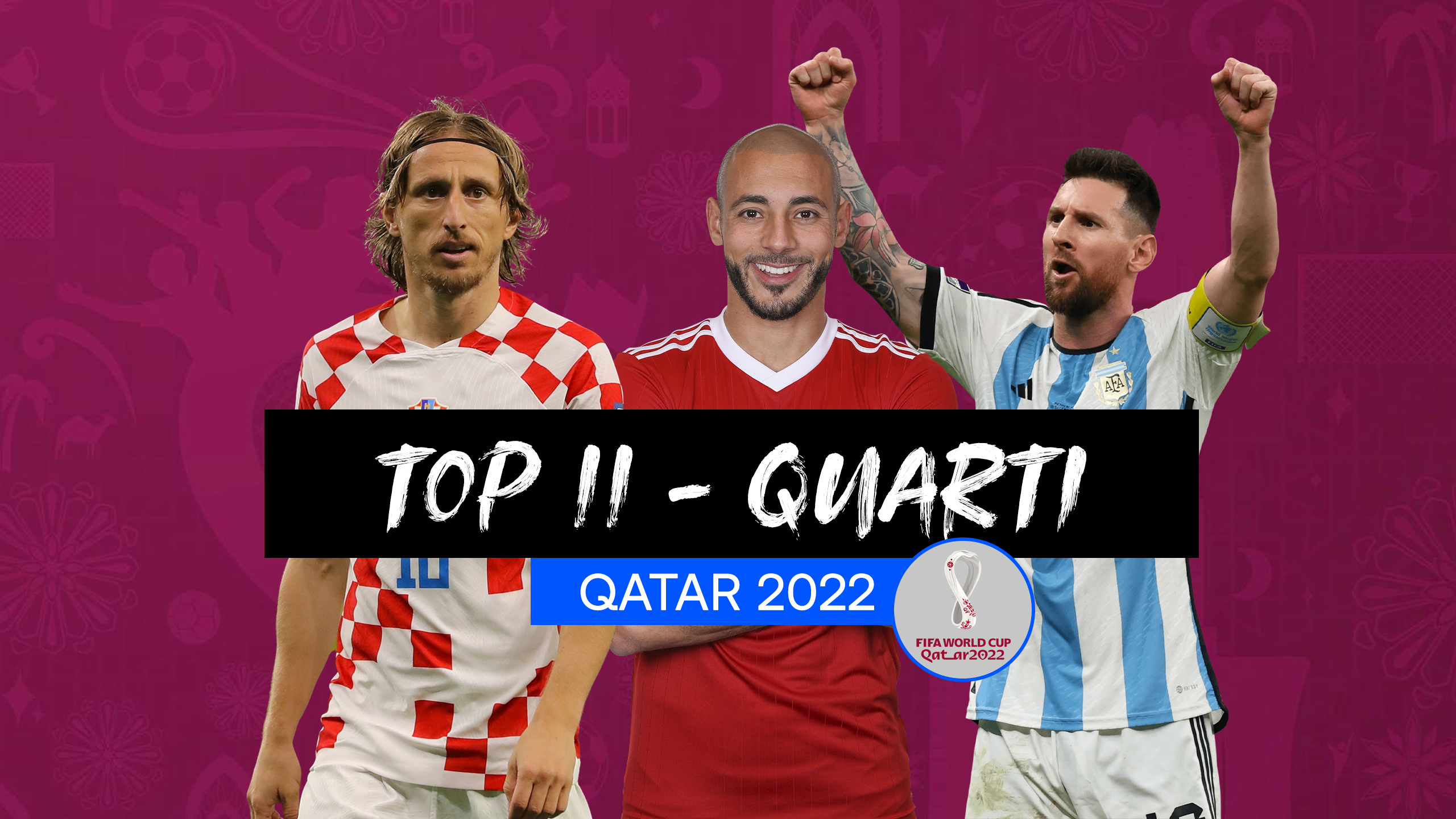 Messi, Modric e tanto Marocco: la Top 11 dei quarti