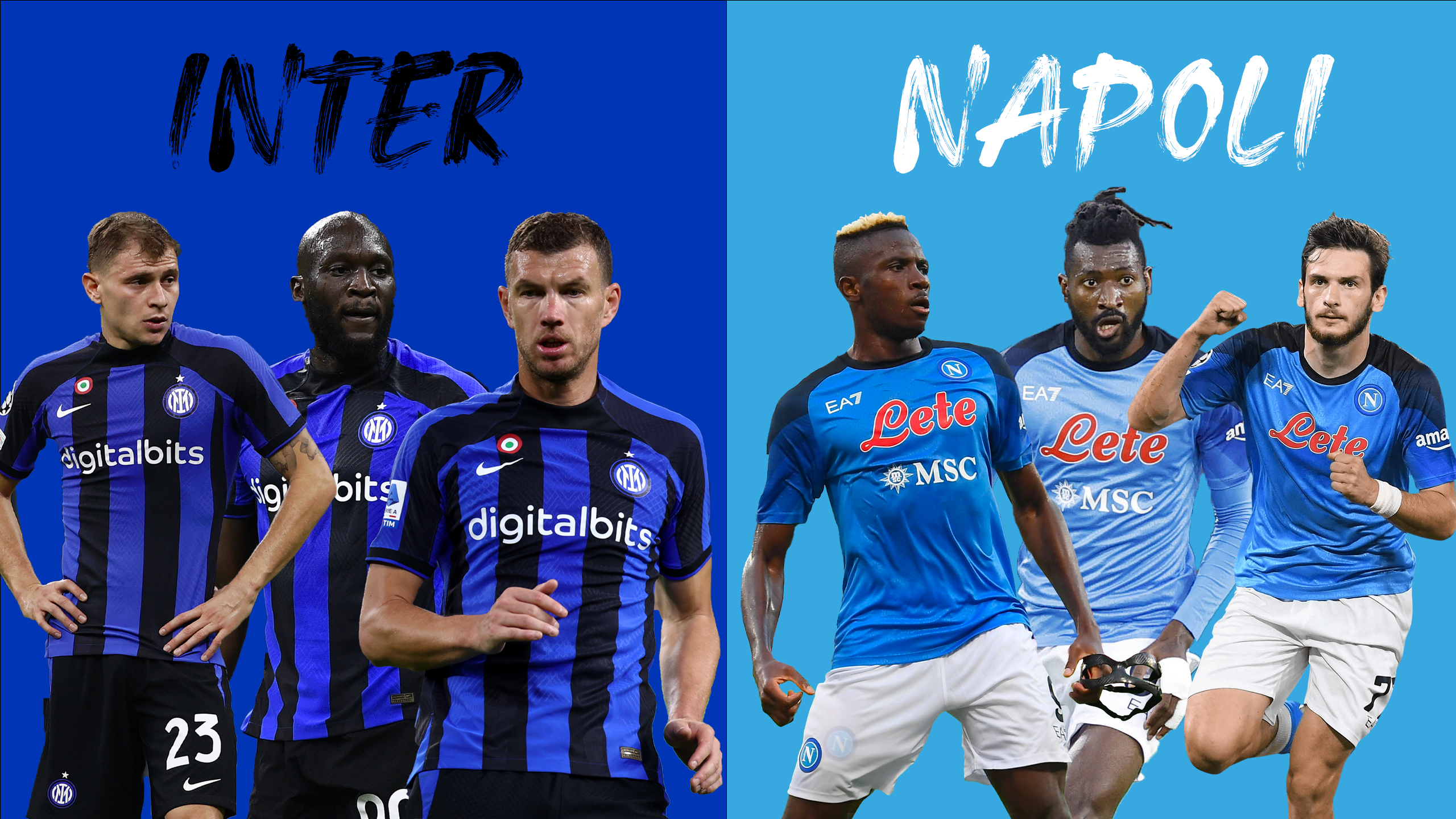 Inter-Napoli ai raggi X: chi parte favorito tra Inzaghi e Spalletti?