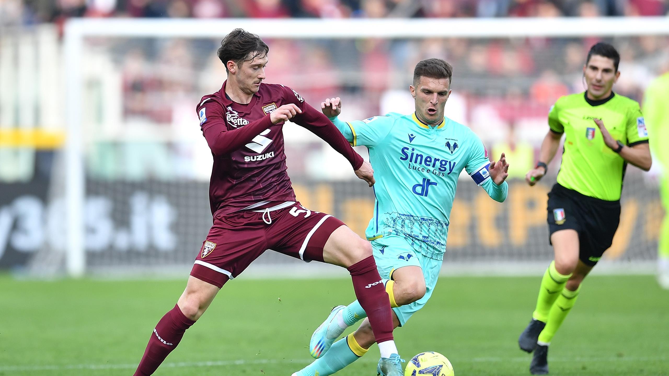 Djuric-Miranchuk: tra Torino-Verona è 1-1
