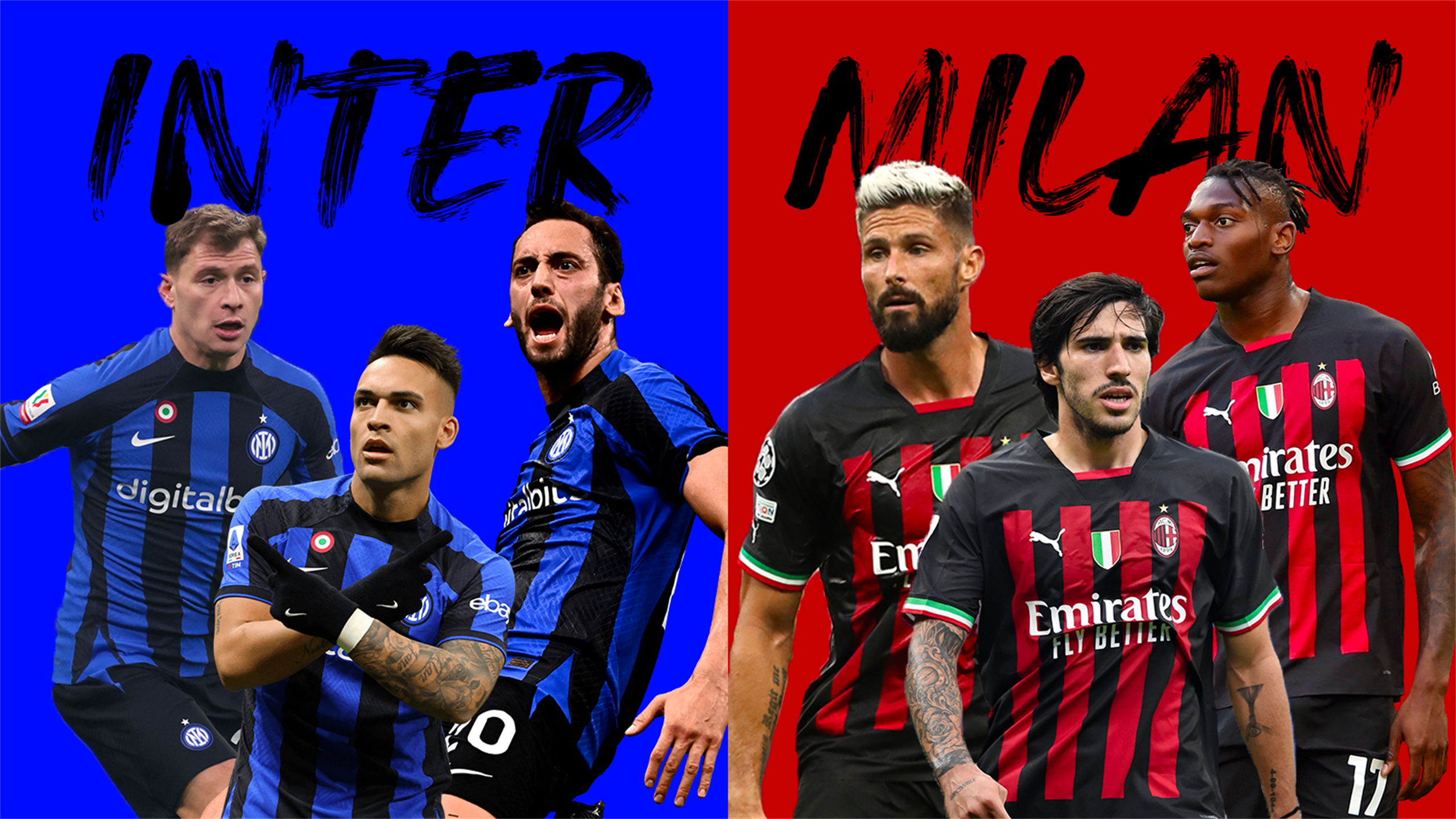 Inter-Milan ai raggi X: chi parte favorito tra Inzaghi e Pioli?