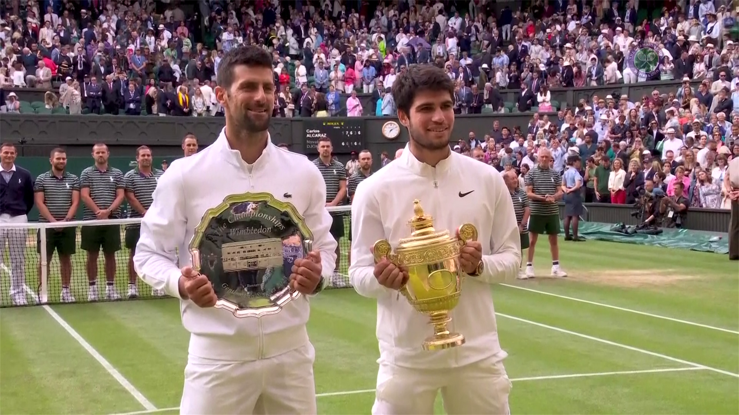 Il sorriso di Alcaraz, le lacrime di Djokovic: recap Day 14 in 3'