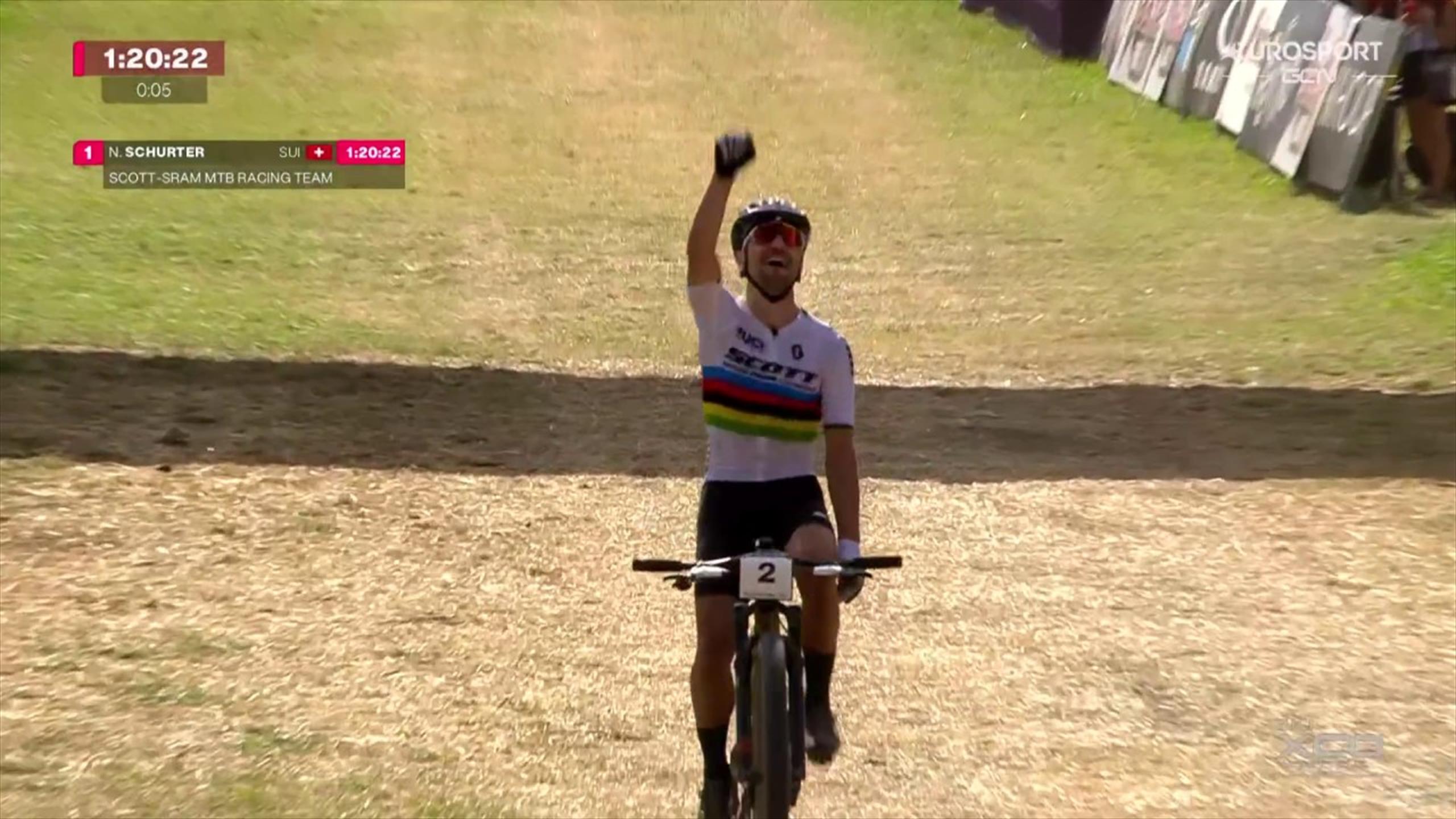 "Mr. Mountain bike" Nino Schurter domina in Val di Sole, rivivi la vittoria n.35