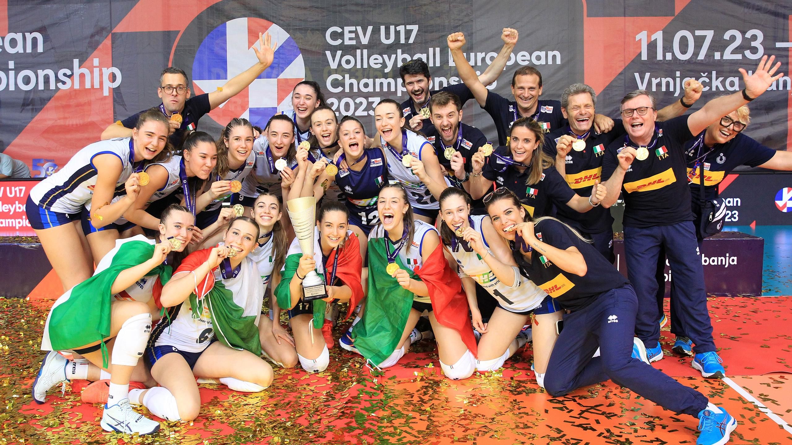 L'Italia vince gli Europei U17! Tosini MVP, Bovolenta spaziale