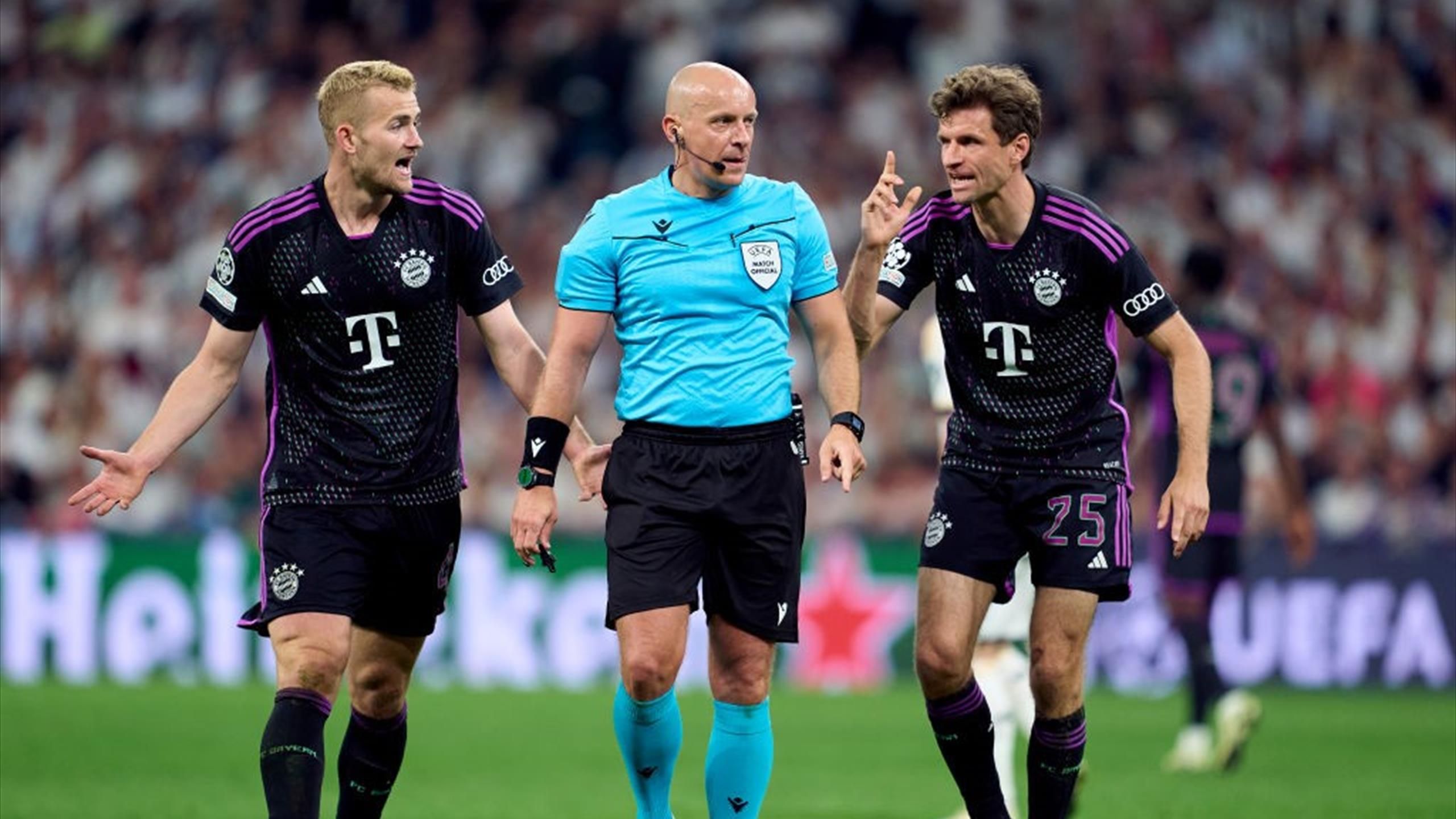 Real-Bayern 2-1, la moviola: finale bollente, tedeschi furiosi