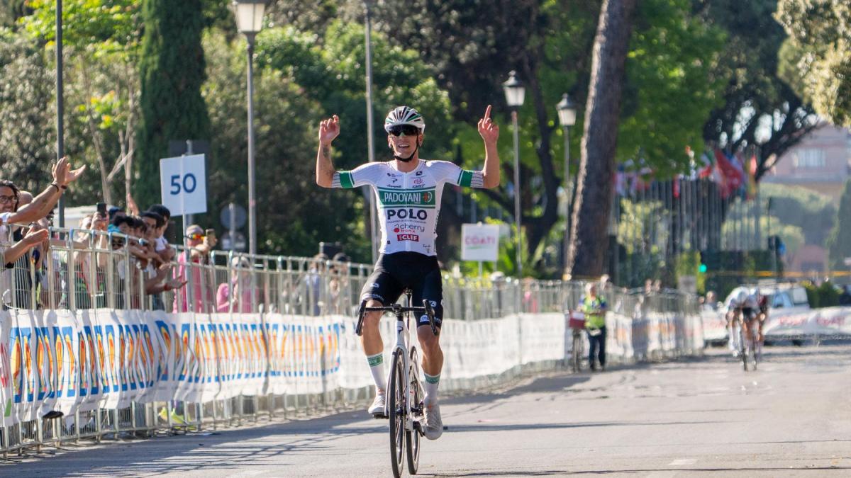 GP Liberazione a Roma: Bozzola fa felice il team manager Petacchi