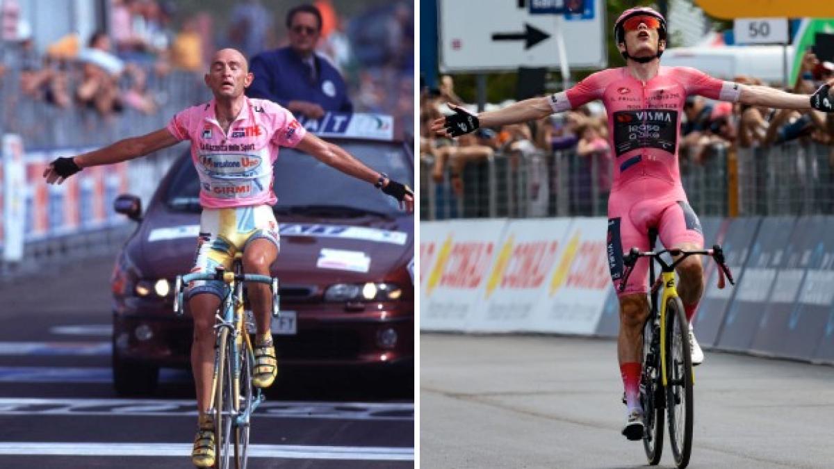 Il Vingegaard 2026 più veloce del Pantani 1998 sulla salita di Piancavallo. Anche se…
