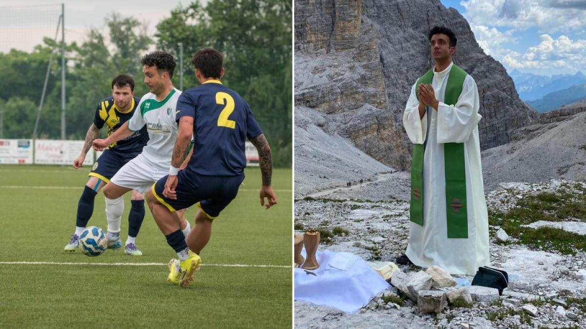 "Dico messa, faccio gol, ho salvato la Sammartinese e adoro Lautaro": Don Francesco, segna pro nobis