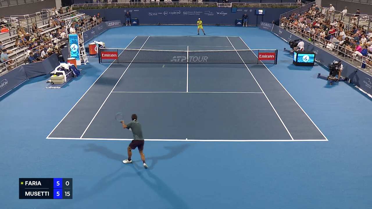 Musetti-Faria: highlights Atp Cincinnati