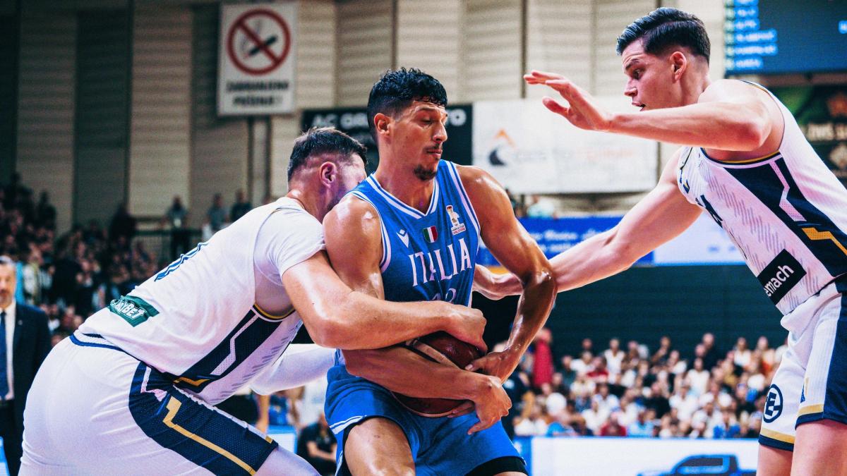 L'Italia rimonta, ma non basta: ko contro la Bosnia di un enorme Nurkic. E lunedì c'è la Serbia di Jokic