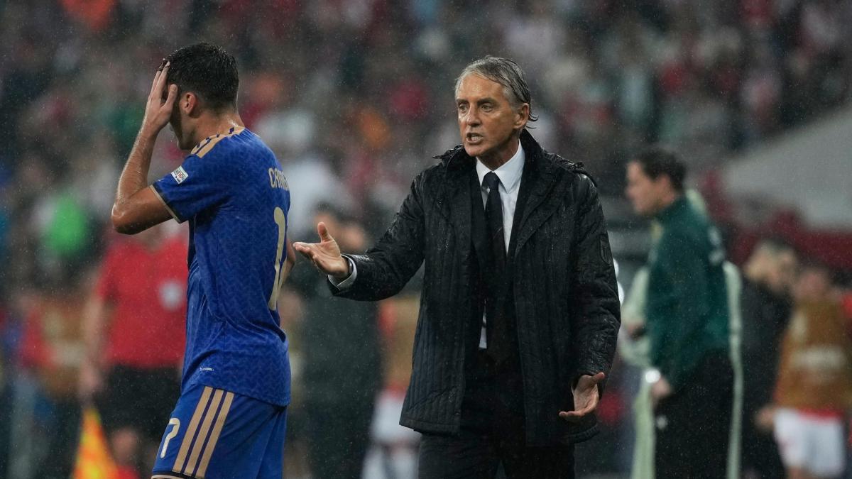 Mancini: "Alti e aggressivi, grande partita". Pio: "Il gol è per mia nonna, vive giorni difficili"
