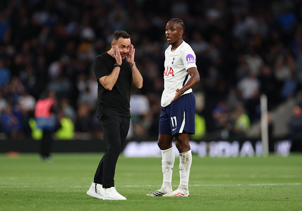 De Zerbi e un Tottenham da zero vittorie e zero gol: crollano le quote esonero