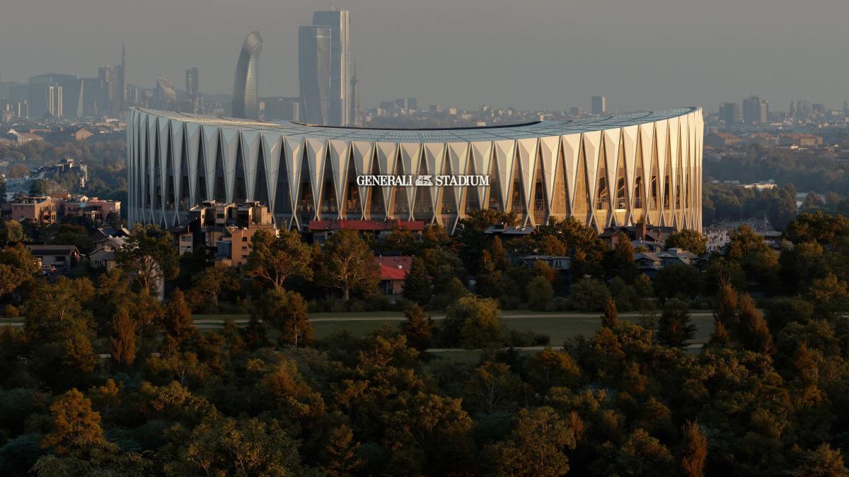 Tecnologico, verticale, elegante: le prime immagini del nuovo Generali Stadium di Inter e Milan